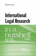 International legal research in a nutshell /
