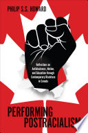 Performing postracialism : reflections on antiblackness, nation, and education through contemporary blackface in Canada /