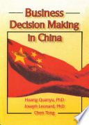 Business decision making in China