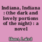 Indiana, Indiana : (the dark and lovely portions of the night) : a novel /