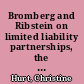 Bromberg and Ribstein on limited liability partnerships, the revised Uniform Partnership Act, and the Uniform Limited Partnership Act