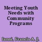 Meeting Youth Needs with Community Programs