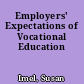 Employers' Expectations of Vocational Education