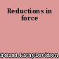 Reductions in force