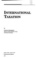 International taxation /