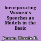 Incorporating Women's Speeches as Models in the Basic Course