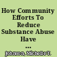 How Community Efforts To Reduce Substance Abuse Have Affected Health Care. Lessons Learned Conferences Seminar Report (Washington, D.C., April 14-15, 1997)