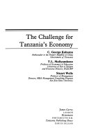 The challenge for Tanzania's economy /