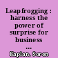 Leapfrogging : harness the power of surprise for business breakthroughs /