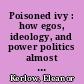 Poisoned ivy : how egos, ideology, and power politics almost ruined Harvard Law School /