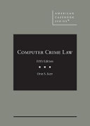 Computer crime law /