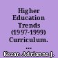 Higher Education Trends (1997-1999) Curriculum. ERIC-HE Trends /