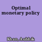 Optimal monetary policy
