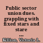 Public sector union dues. grappling with fixed stars and stare decisis /