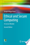 Ethical and secure computing : a concise module /