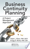 Business continuity planning : a project management approach /
