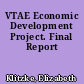 VTAE Economic Development Project. Final Report