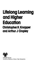 Lifelong learning and higher education /