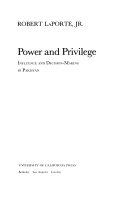 Power and privilege : influence and decision-making in Pakistan /