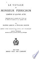 Le voyage de Monsieur Perrichon : comédie en quatre actes par Eugène Labiche et Édouard Martin /