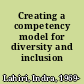 Creating a competency model for diversity and inclusion practitioners