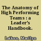 The Anatomy of High Performing Teams : a Leader's Handbook.