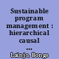 Sustainable program management : hierarchical causal systems /