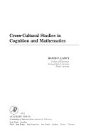 Cross-cultural studies in cognition and mathematics /