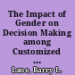 The Impact of Gender on Decision Making among Customized Training Administrators within the Minnesota State Colleges and Universities System (MnSCU)