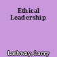 Ethical Leadership