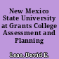New Mexico State University at Grants College Assessment and Planning Process
