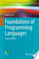 Foundations of programming languages /