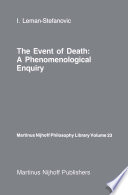 The event of death : a phenomenological enquiry /