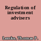 Regulation of investment advisers