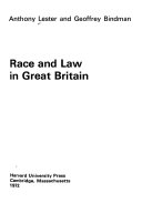 Race and law in Great Britain