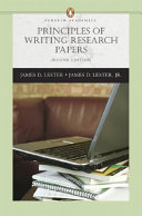 Principles of writing research papers /