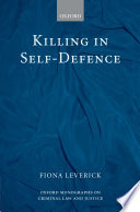 Killing in self-defence /