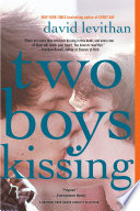 Two boys kissing /