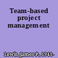 Team-based project management