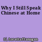 Why I Still Speak Chinese at Home