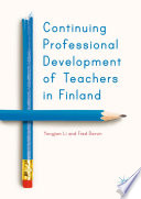 Continuing professional development of teachers in Finland /