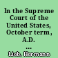 In the Supreme Court of the United States, October term, A.D. 1875, Herman Lieb, clerk, and Henry B. Miller, collector, of Cook County and the county clerk and collectors of twenty other counties, appellants, vs. Henry P. Kidder and Daniel P. Stone, appellees statement of the case.