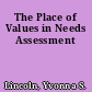 The Place of Values in Needs Assessment