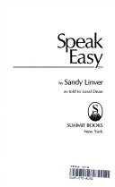 Speak easy /