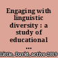 Engaging with linguistic diversity : a study of educational inclusion in an Irish primary school /