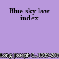 Blue sky law index