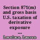 Section 871(m) and gross basis U.S. taxation of derivative exposure to U.S. equities