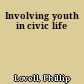 Involving youth in civic life