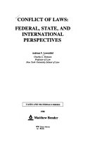 Conflict of laws : federal, state, and international perspectives /