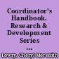 Coordinator's Handbook. Research & Development Series No. 119-B. Career Planning Support System